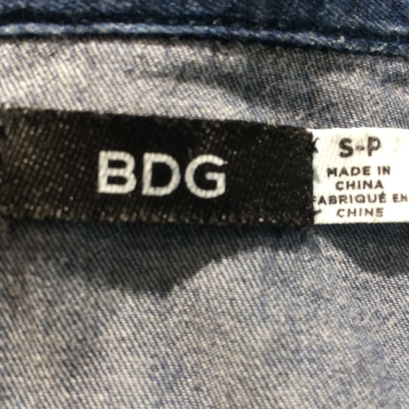 BDG Denim style snap front button shirt - Picture 4 of 7